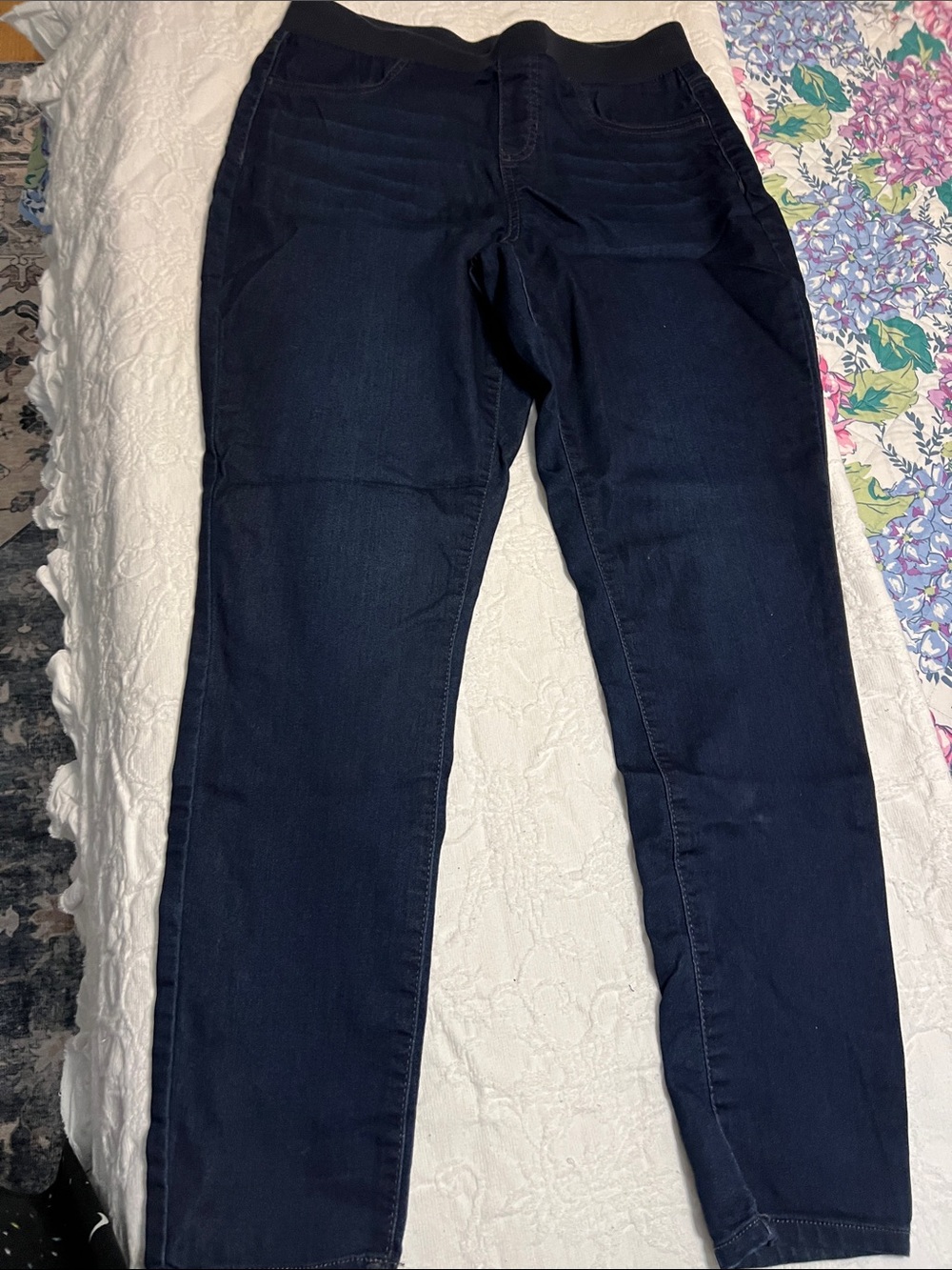 No Boundaries Dark Indigo Pull-On Jeggings